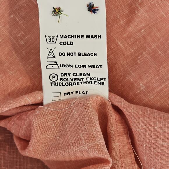 8X Eight X Premium Men's Shirt Slim Fit Button Down Limited Edition Pink 4XL NWT - Picture 12 of 12